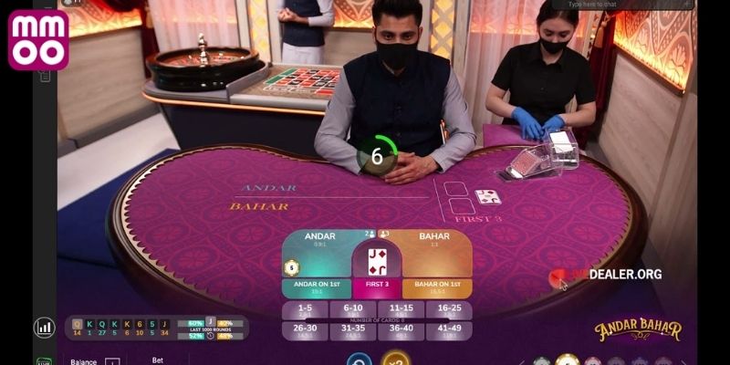 Quy trình tham gia game andar bahar đơn giản